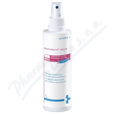 Septoderm spray s rozprašovačem 250ml schülke