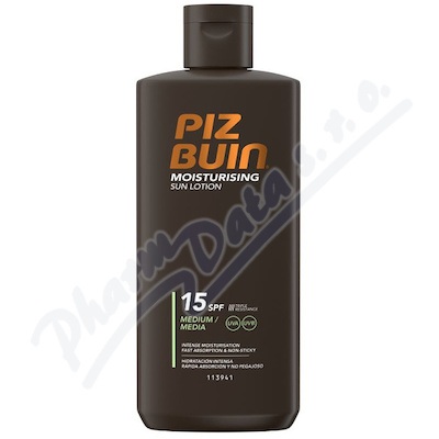 PIZ BUIN Moisturising Sun Lotion SPF 15 200ml