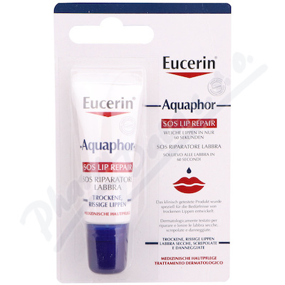 Eucerin Aquaphor SOS regener.balzám na rty 10ml