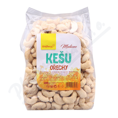 Kešu celé Medium 500 g Wolfberry