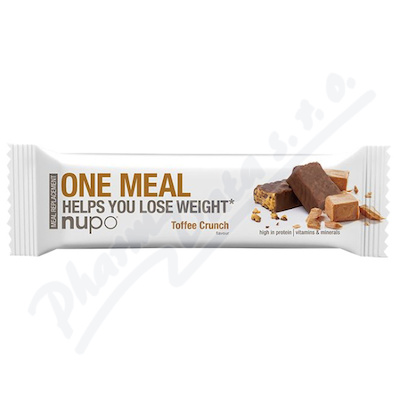 NUPO One Meal tyčinka křupavý karamel 60g