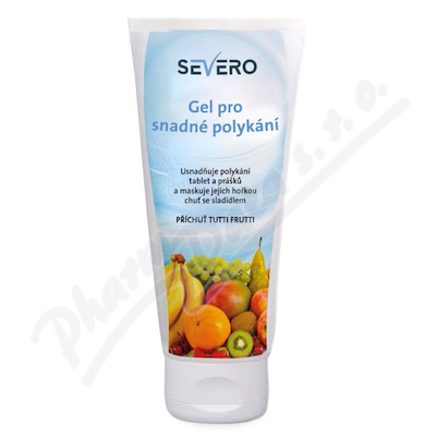 SEVERO gel pro snadné polykání tutti frutti 150ml