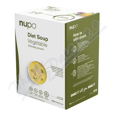 NUPO Diet Soup zeleninová polévka 12x32g new