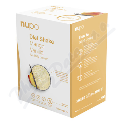 NUPO Diet Shake koktejl mango/vanilka 12x32g new