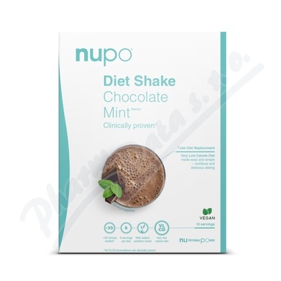 NUPO Diet Shake koktej čokoláda/máta 10x32g