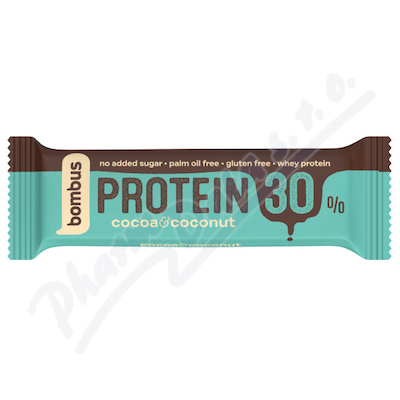 bombus Protein 30% cocoa&coconut 50g