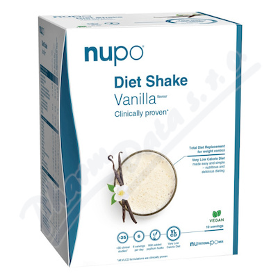 NUPO Dieta Shake koktejl vanilka vegan 320g