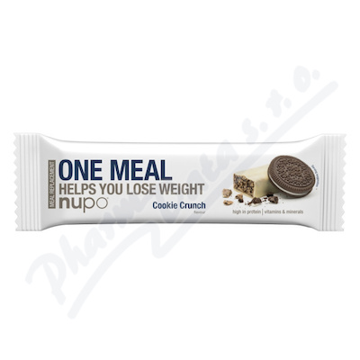 NUPO One Meal tyčinka křupavé cookie 60g