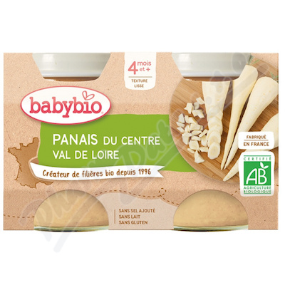 BABYBIO pastinák 4m+ 2x130g