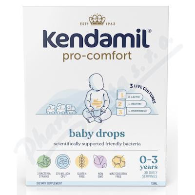 Kendamil pro-comfort Baby drops 0-3let 7.5ml