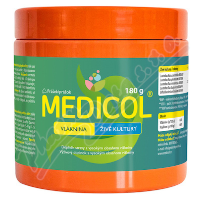 Medicol vláknina/živé kultury 180g