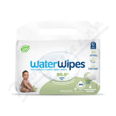 Waterwipes Ubrousky vlhčené Soapberry 4x60ks