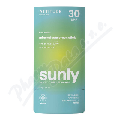 ATTITUDE Ochranná tyčinka na tělo SPF30 60g