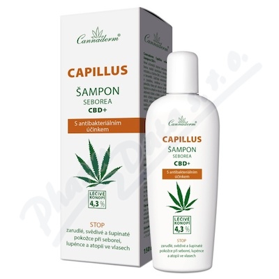 Cannaderm Capillus seborea šampon CBD+ 150ml