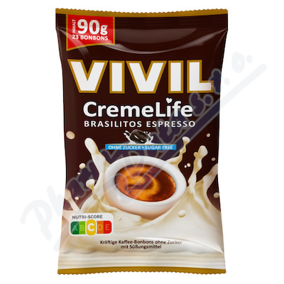 Vivil CremeLife brasilitos espresso bez cukru 90g