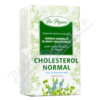 Dr.Popov Čaj Cholesterol normal 20x1.5g