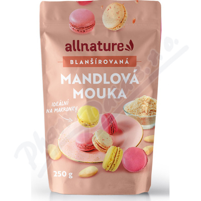 Allnature Mandlová mouka blanšírovaná 250g