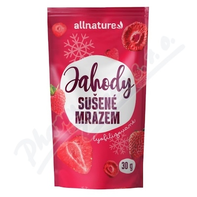 Allnature Jahody sušené mrazem 30g