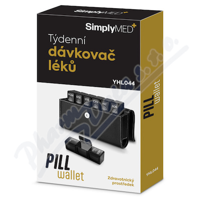 SimplyMed Dávkovač léků týdenní YHL044-Pill Wallet