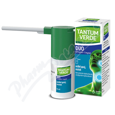 Tantum Verde Duo 1.5mg/ml+5mg/ml orm.spr.sol.15ml