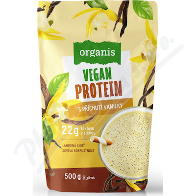 Organis Vegan Protein vanilka 500g