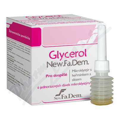 GLYCEROL mikroklystýr pro dospělé 6x9g