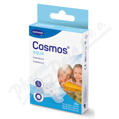 Cosmos aqua náplast do vody 3 velikosti 10ks